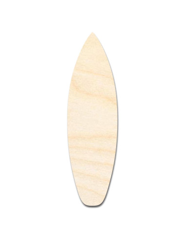 Tabla de Surf de Madera Sin Terminar 91,44 cm 1,27 cm Grosor