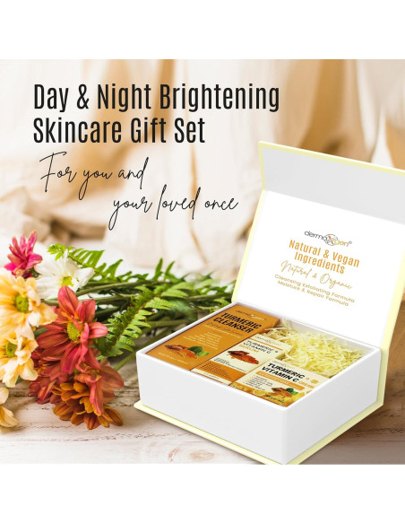 Kit de Cuidado Facial Completo Cúrcuma Naturals+SkinScience