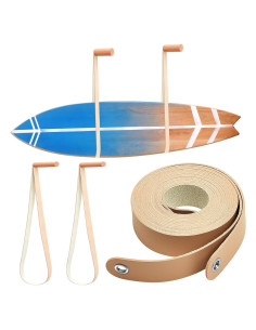 Soporte de Pared para Tabla de Surf Vercraft 160 cm 2 Ganchos