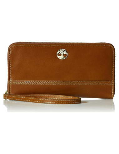 Cartera de Cuero RFID Timberland para Mujeres con Cierre