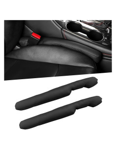 Relleno Espacio Asientos Coche KVAEY 2 Piezas Universal Negro