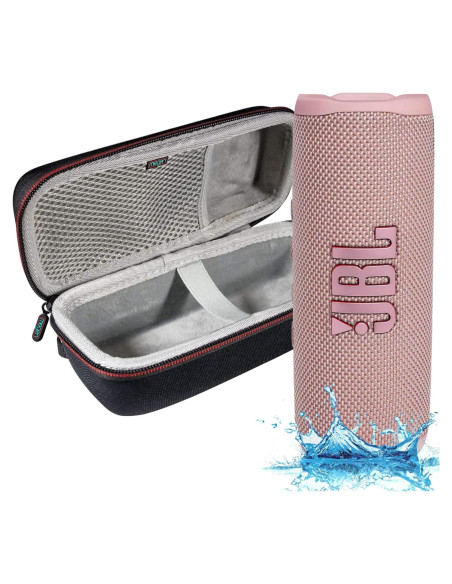 JBL Flip 6 - Altavoz Bluetooth IPX7, 12h de batería - Rosa