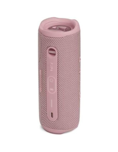 JBL Flip 6 - Altavoz Bluetooth IPX7, 12h de batería - Rosa