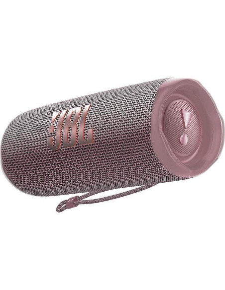 JBL Flip 6 - Altavoz Bluetooth IPX7, 12h de batería - Rosa