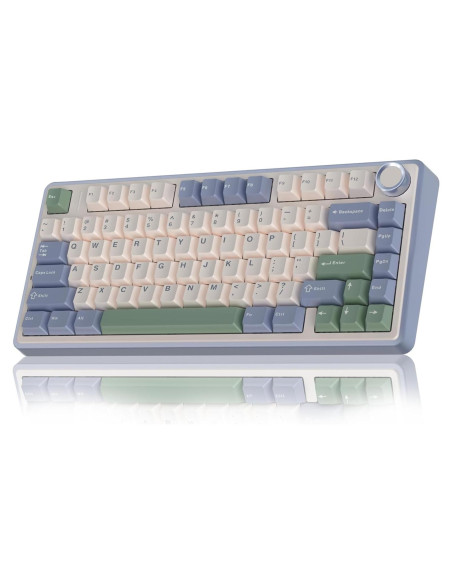 Teclado Mecánico AULA F75 Inalámbrico 75% RGB Personalizado