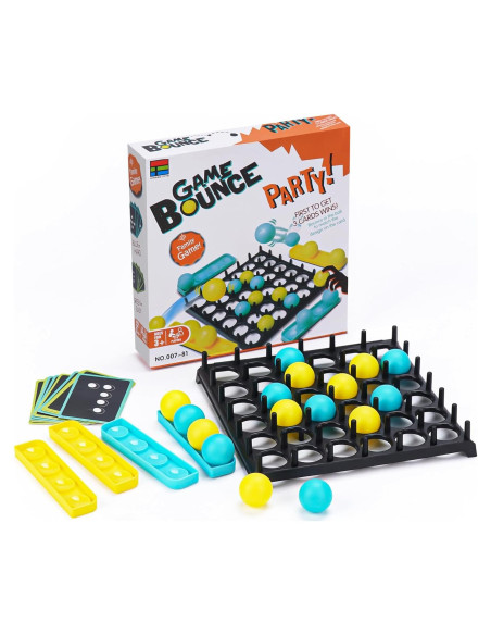 Juego de Mesa Pelotas Saltarinas SNJHM 2-4 Jugadores