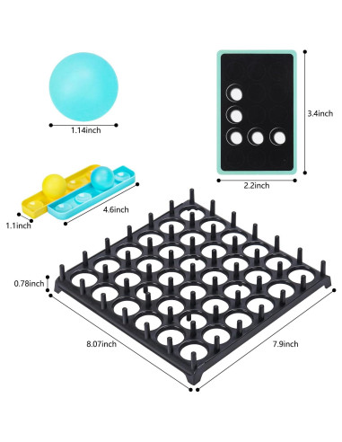 Juego de Mesa Pelotas Saltarinas SNJHM 2-4 Jugadores