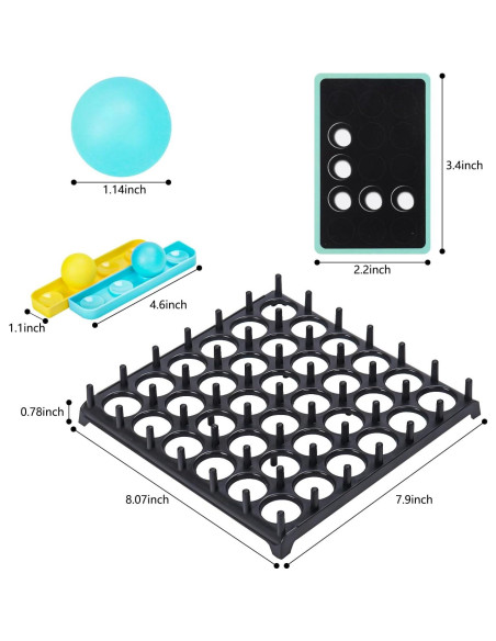 Juego de Mesa Pelotas Saltarinas SNJHM 2-4 Jugadores