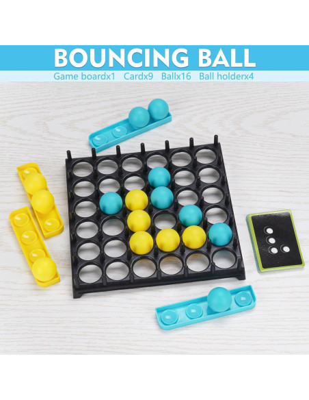 Juego de Mesa Pelotas Saltarinas SNJHM 2-4 Jugadores