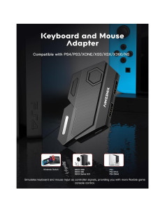 Adaptador de Teclado y Ratón AIMZENIX para Consolas 2