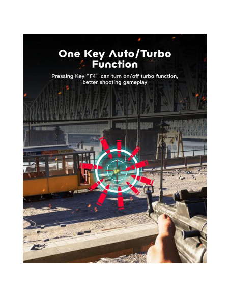 Adaptador de Teclado y Ratón AIMZENIX para Consolas