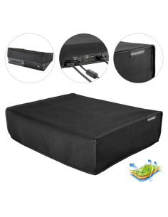 Cubierta de Polvo eXtremeRate para Xbox One Negra Doble Capa