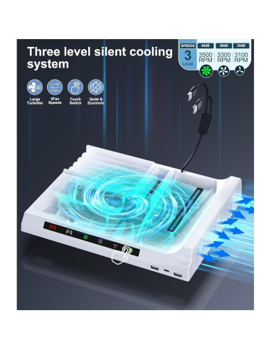 Estación de Enfriamiento BGGUANG PS5 Slim con Cargador