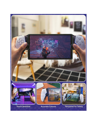 Paquete de Accesorios Orzly para Playstation Portal Blanco