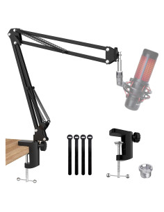 Brazo de Boom Micrófono SUNMON para HyperX QuadCast y más