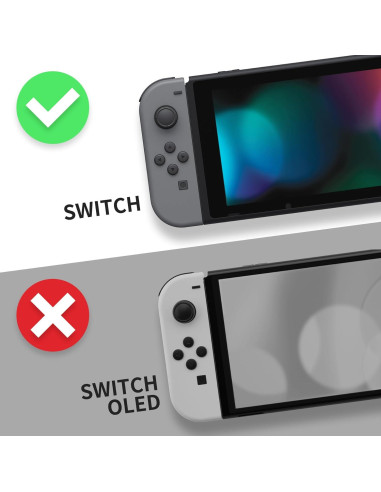 Carcasa Frontal Verde Matcha para Dock Nintendo Switch