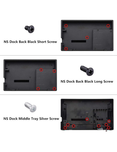 Carcasa Frontal Verde Matcha para Dock Nintendo Switch