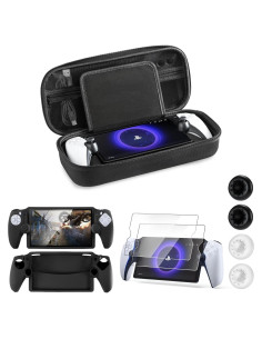 CoBak Funda Dura para PlayStation Portal - Negra