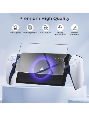 CoBak Funda Dura para PlayStation Portal - Negra