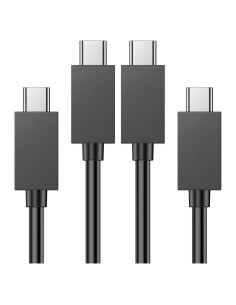 Cargador Rápido PS5 KOOWOD 2 Cables USB C 3A 5FT