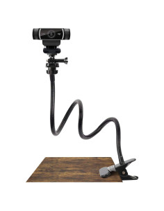 Soporte para Webcam Pipishell PIWS01 Flexible 64 cm Negro