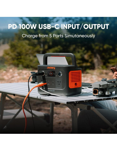 Generador Solar Jackery Explorer 240 V2 + Panel 40W, 256Wh