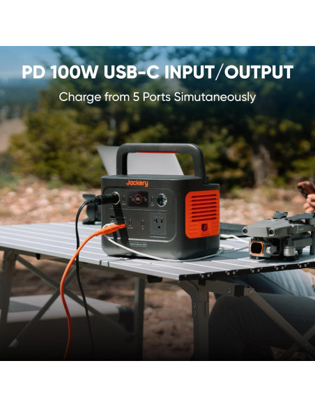 Generador Solar Jackery Explorer 240 V2 + Panel 40W, 256Wh