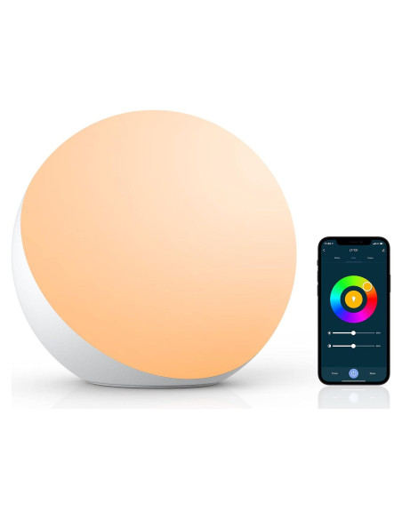 Lámpara de Mesa Hifree Táctil RGB Control por Voz 12cm