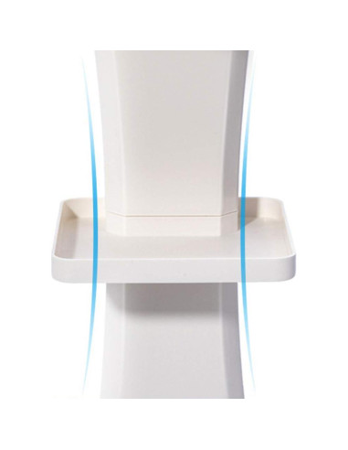 Carro Rodante Multifuncional LOYALHEARTDY Blanco 36.83x44.96x71.43cm