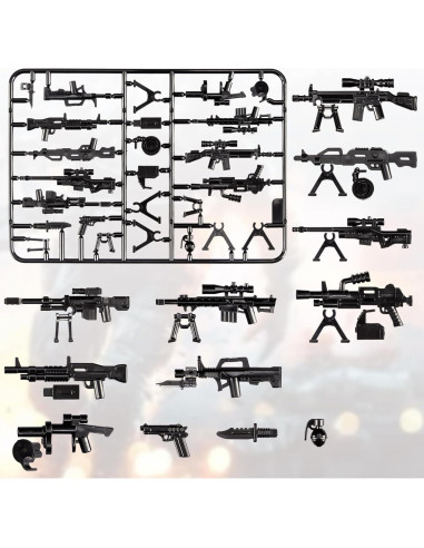 Set de 83 Piezas de Soldados de Juguete MaozyHomie