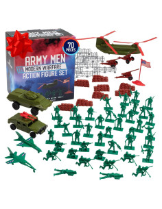 Set de Soldados de Guerra Moderna SCS Direct - 70 Piezas