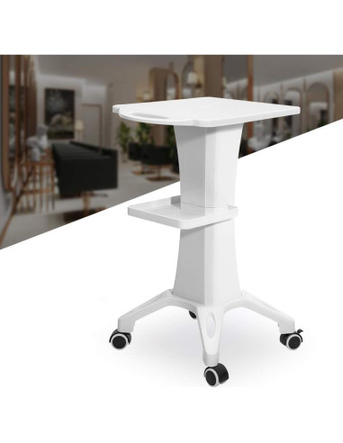 Carro Rodante Multifuncional LOYALHEARTDY Blanco 36.83x44.96x71.43cm