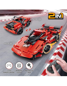 Juguete de Construcción GMAOPHY 2 en 1 Coche RC 351 Piezas 2
