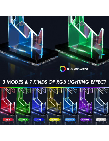 Soporte Acrílico OAPRIRE para Controladores y Auriculares