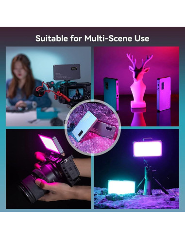 Luz de Video RGB SmallRig P96L LED Portátil 2500-8000K