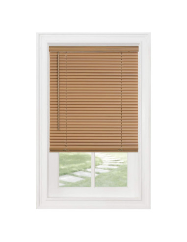 Persianas Sin Cable PowerSellerUSA 39x64cm Vinilo Madera