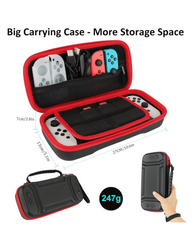 Kit de Accesorios para Nintendo Switch OLED RTop 23 en 1