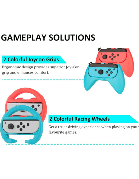 Kit de Accesorios para Nintendo Switch OLED RTop 23 en 1