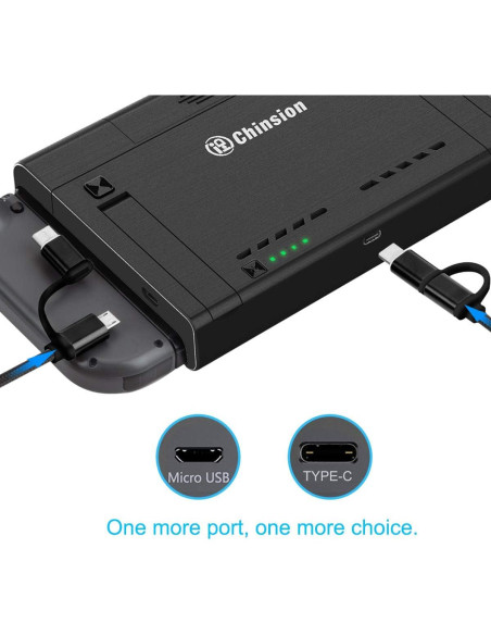 Batería de 10000mAh para Nintendo Switch y OLED - ID Chinsion