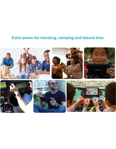 Batería de 10000mAh para Nintendo Switch y OLED - ID Chinsion