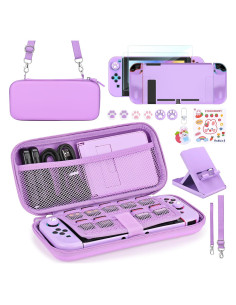 Kit de Accesorios Younik 17 en 1 para Switch Morado