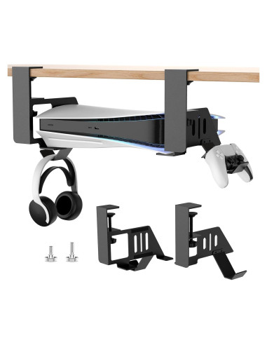 Soporte de escritorio Semaiki para PS5 y PS5 Slim, metálico