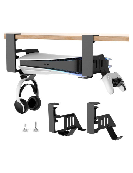 Soporte de escritorio Semaiki para PS5 y PS5 Slim, metálico