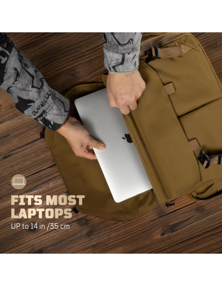 Bolsa Mensajera Táctica Unisex 1TG - Resistente al Agua 36.9x12.5x26cm