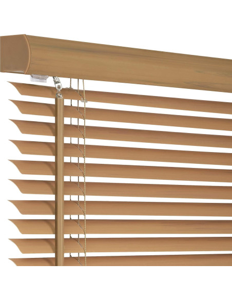 Persianas Sin Cable PowerSellerUSA 39x64cm Vinilo Madera