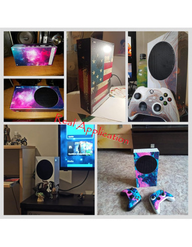 Piel Vinilo Protector Xbox Series S Eipoaks Rosa A