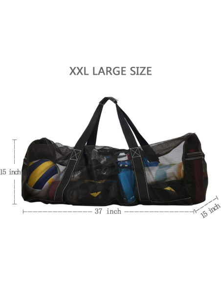 Bolsa Duffle Bulex XXL Malla para Buceo y Snorkel 136L