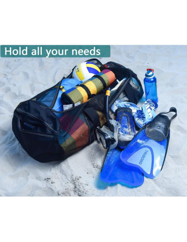 Bolsa Duffle Bulex XXL Malla para Buceo y Snorkel 136L