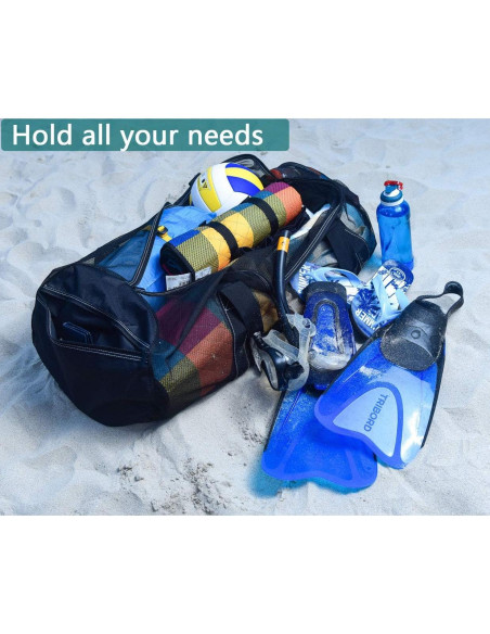 Bolsa Duffle Bulex XXL Malla para Buceo y Snorkel 136L