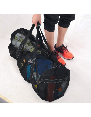 Bolsa Duffle Bulex XXL Malla para Buceo y Snorkel 136L